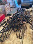 LOT OF random length cable slings