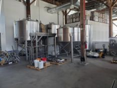 SK-SKRLJ 30BBL brew house, Includes control center, Ser# 1710039, structure Ser# 1962824, includes 4