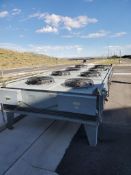 KeepRite 8-fan remote air condenser, Model KDCA-8115K, 8 Fan (2x4), vertical air flow, 1 circuit
