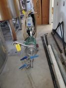 Wet grain pump, 10 HP, Leeson AC motor control, Loading/Rigging Fee: $75