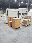 Geelen Counterflow Pellet Cooler, Model VK24X24KL-P, Includes: inlet valve, hood, rotating distribut
