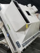 Geelen Counterflow Pellet Cooler, Model VK24X24KL-P, Includes: inlet valve, hood, rotating distribut
