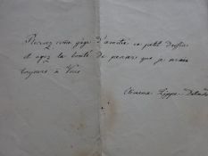 Hombergk - Stammbuch 1804
