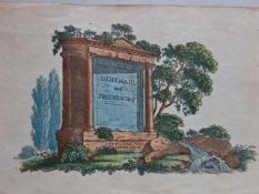 Stammbuch - 36 Radierungen