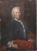 UNSIGNIERT (XVIII). Bildnis Dr. Albrecht Gottlieb Hartmann.