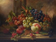 UNSIGNIERT (XIX). Obststillleben.