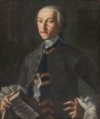 UNSIGNIERT (XVIII). Bildnis Dr. Johann David Wechsler.