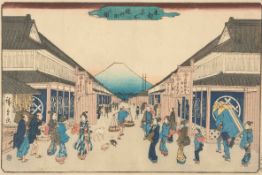 Lot: 6 Blätter von Utagawa Hiroshige (1797–1858) 