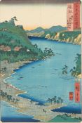 Lot: 3 Blätter von Hiroshige Utagawa (1797–1858) 