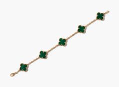 Van Cleef & Arpels Malachit-Bracelet