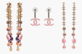 Chanel, 2 Paar Ohrhänger