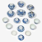 Lot: 17 Teeset-Teile