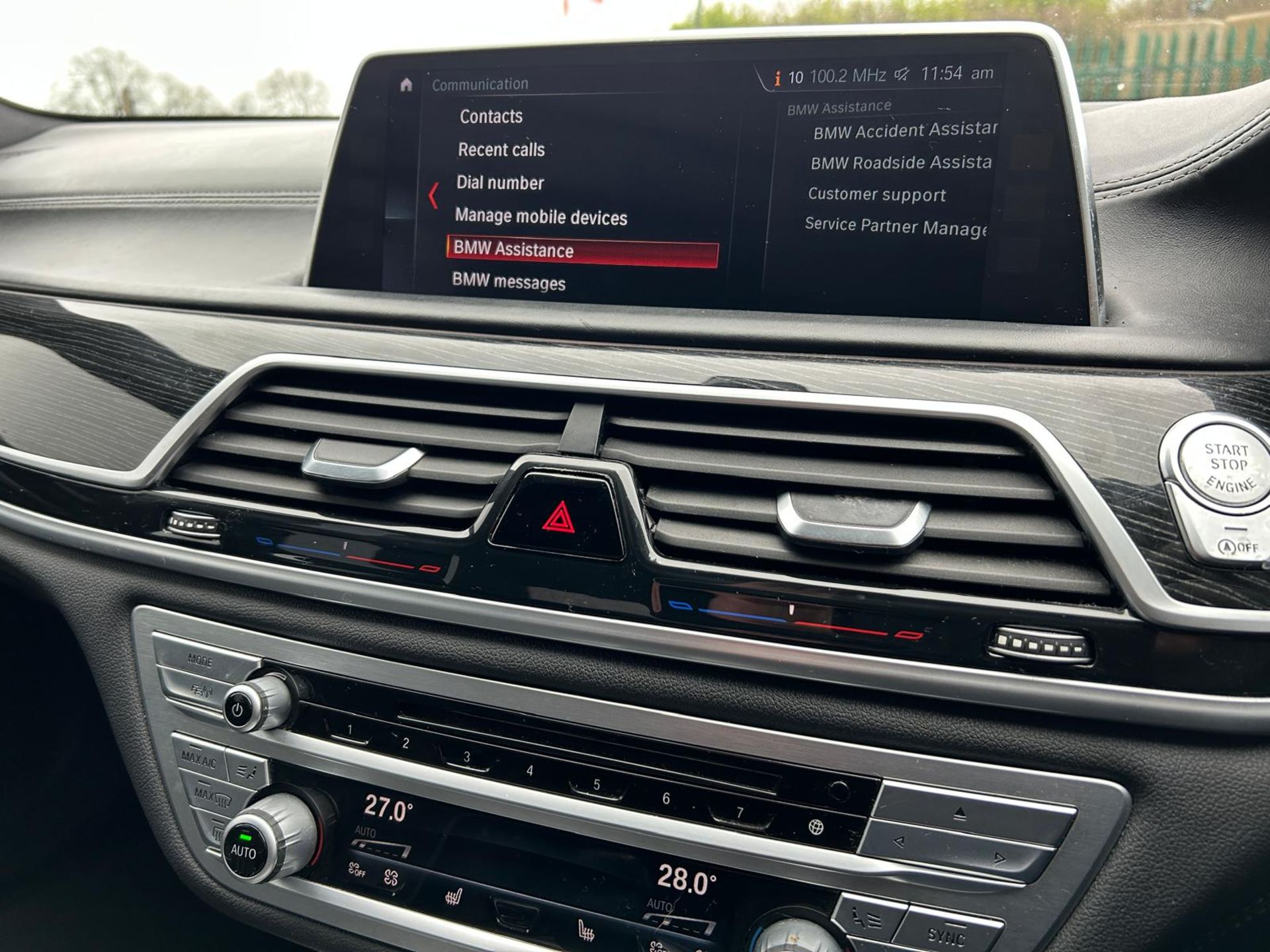 (RESERVE MET)BMW 730D M SPORT AUTO "SALOON" 2018 MODEL - LEATHER - SAT NAV- AIR CON - ONLY 65K MILES - Image 16 of 27