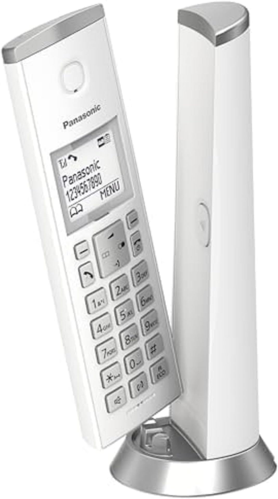 Panasonic KX-TGK220 Designer Cordless Phone, with answerphone, call blocke - RRP £54.99 (B07JKGDGDR)