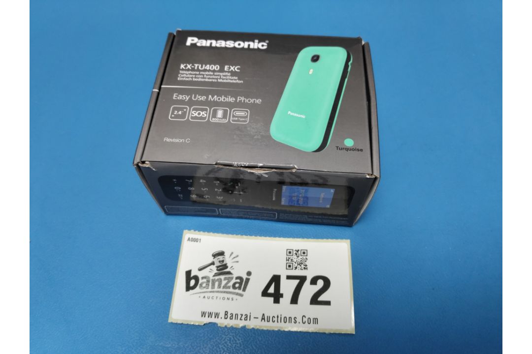 Panasonic KX-TU400EXC Basic Mobile Phone for Kids and Elderly – Sim-free & - RRP £49.99 (B08CHL597W) - Image 2 of 8