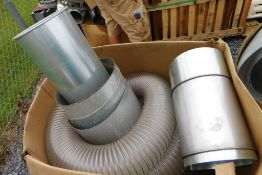 Mixed HVAC Ductwork Parts & Supplies