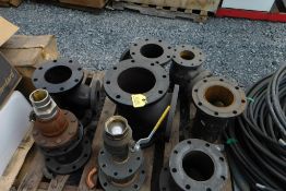 Flanged Ductile Iron Tee Fittings & Flanged Ball