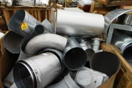 Mixed HVAC Ductwork Parts & Supplies