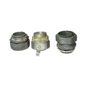 (13) Zinc Die Cast Hub Conduit Fittings (UNUSED)
