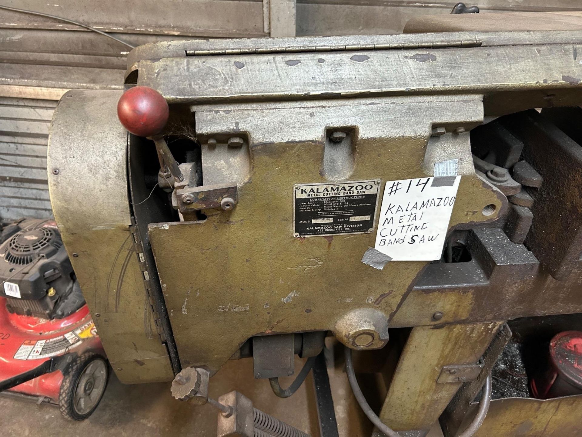 Kalamazoo Metal Cutting Band Saw - Image 4 of 14