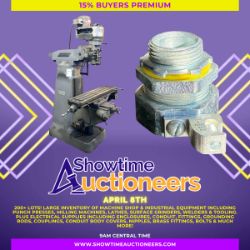 Electrical Parts and Shop Machinery Auction