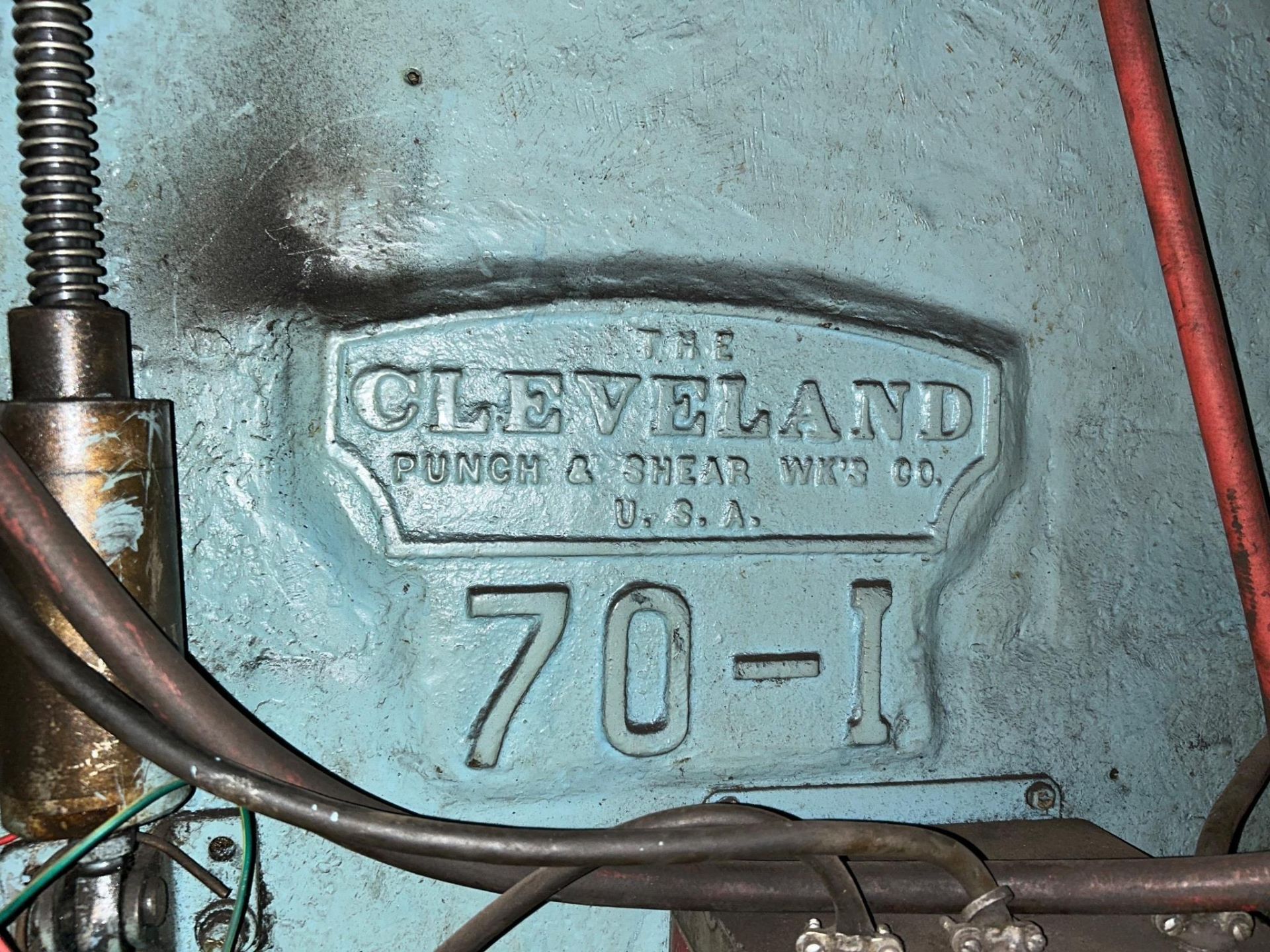 Cleveland Punch & Shear 70-I Ton - Image 6 of 11