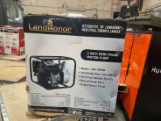 2026 Landhonor LDH-TWP80 3 inch Semi-Trash Water Pump (UNUSED)