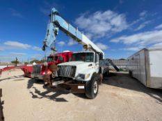 2007 International 7500 SBA 6x4 Crane Truck
