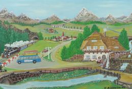 Nussbaum, W. Maler des 20. Jh.. 