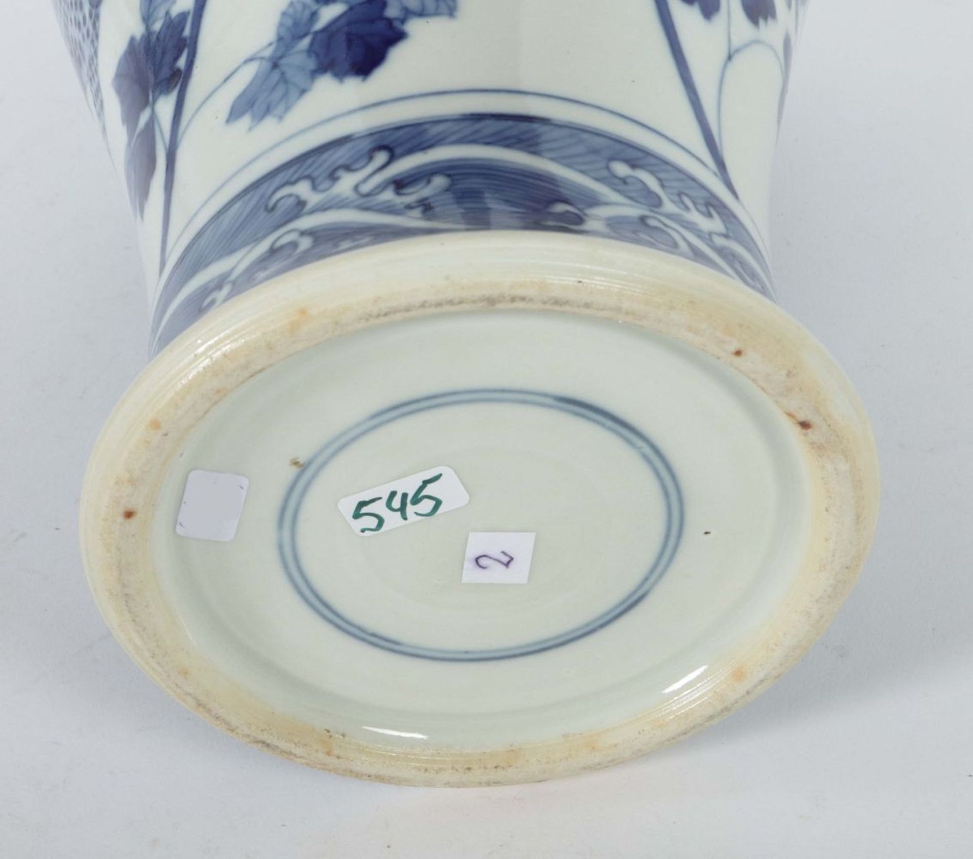 Balustervase China, 19./20. Jh., - Bild 4 aus 4