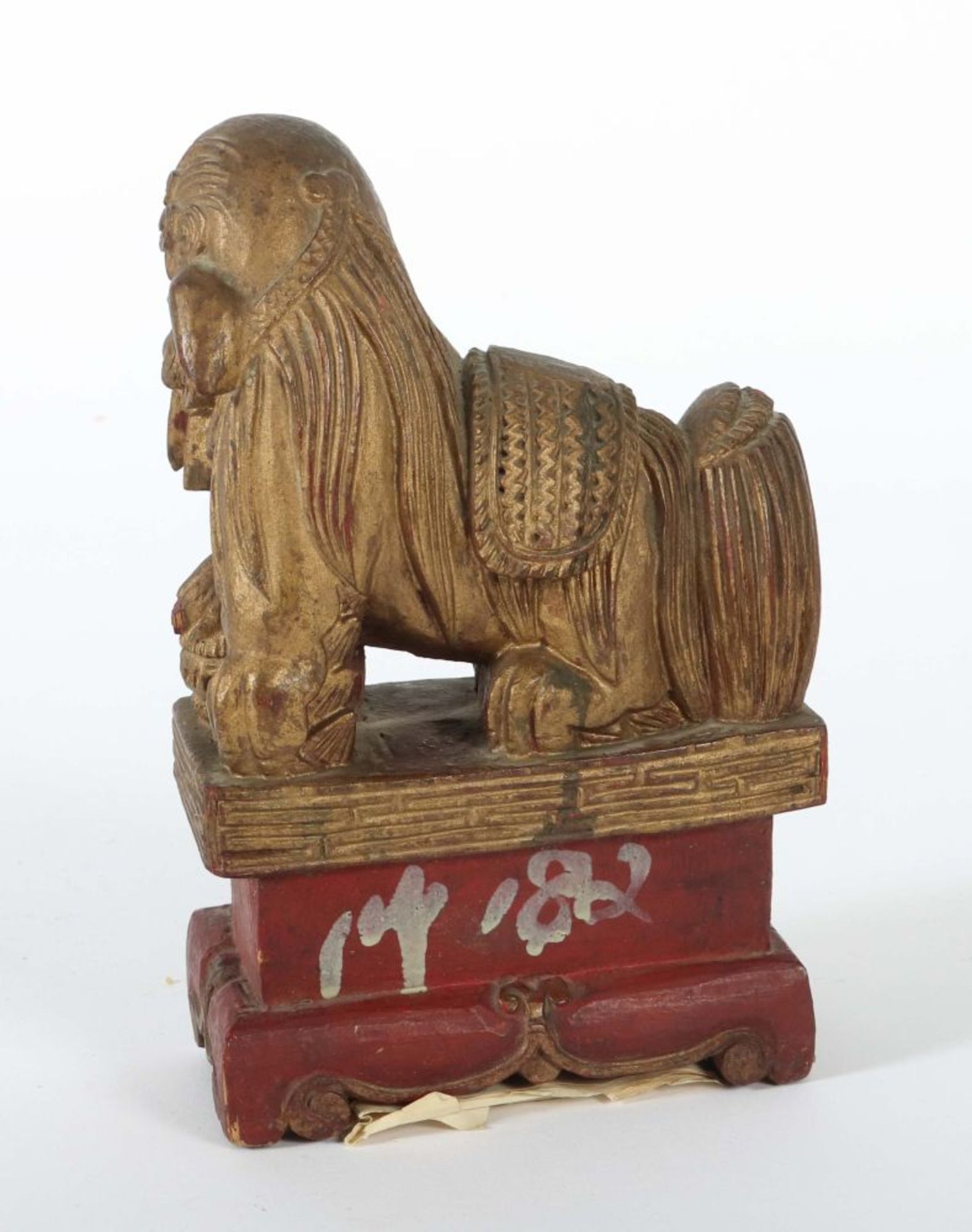 Fo-Hund / Wächterlöwe China, Mitte 19. - Bild 2 aus 2