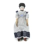 Biedermeier Puppe um 1880,