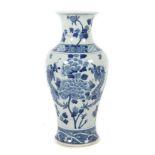 Balustervase China, 19./20. Jh.,