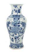 Balustervase China, 19./20. Jh.,