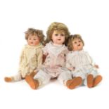 3 Puppen Kämmer & Reinhardt,