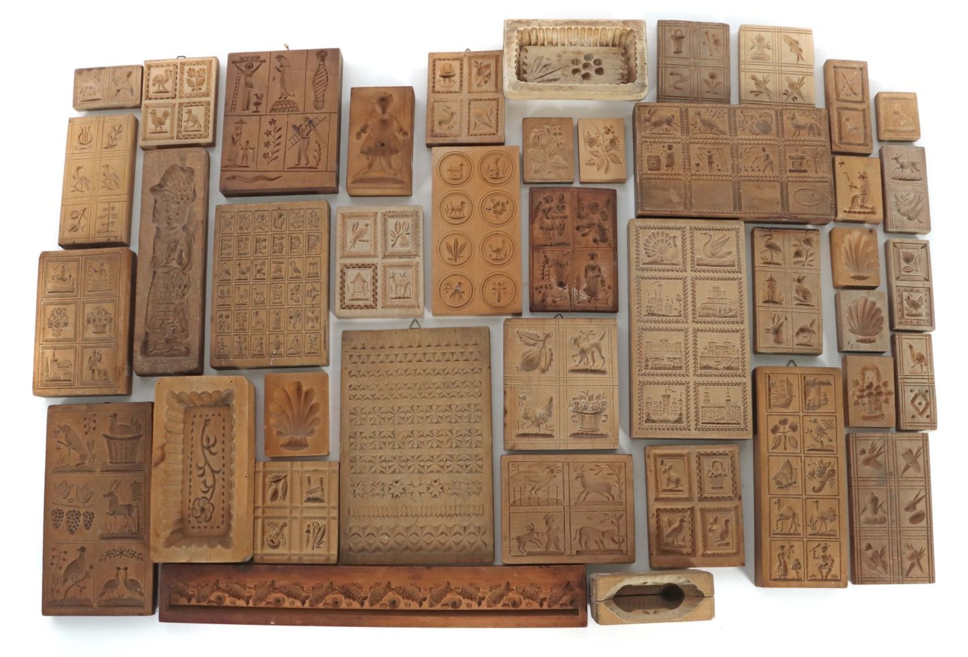 Sammlung von 41 Modeln 19./20. Jh.,