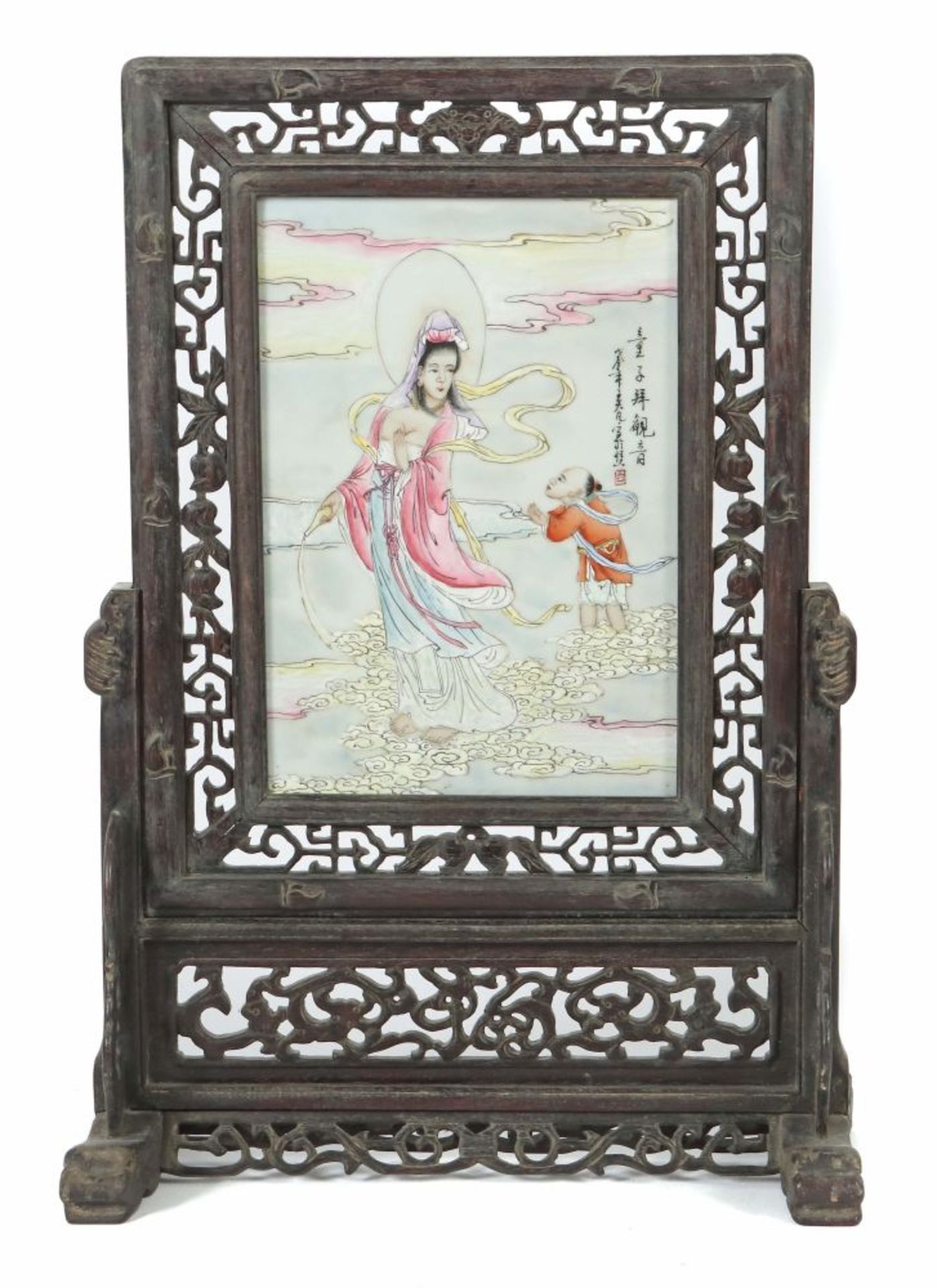 Tafelbild China, 1. Hälfte 20. Jh.,