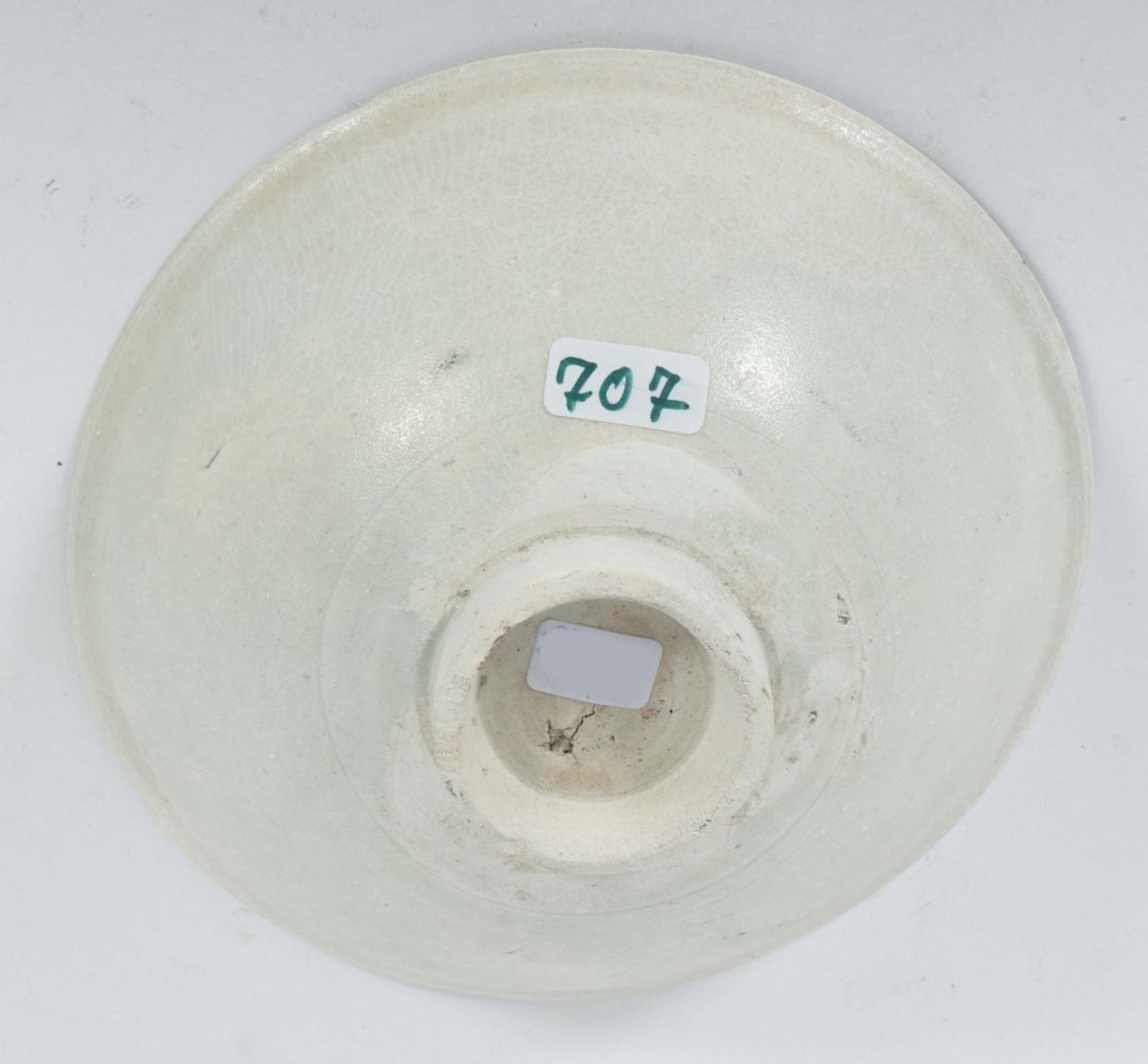 Kleine Fußschale China, Tang Dynastie, - Bild 3 aus 3