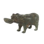 Fo-Hund als Öllampe China, um 1700,