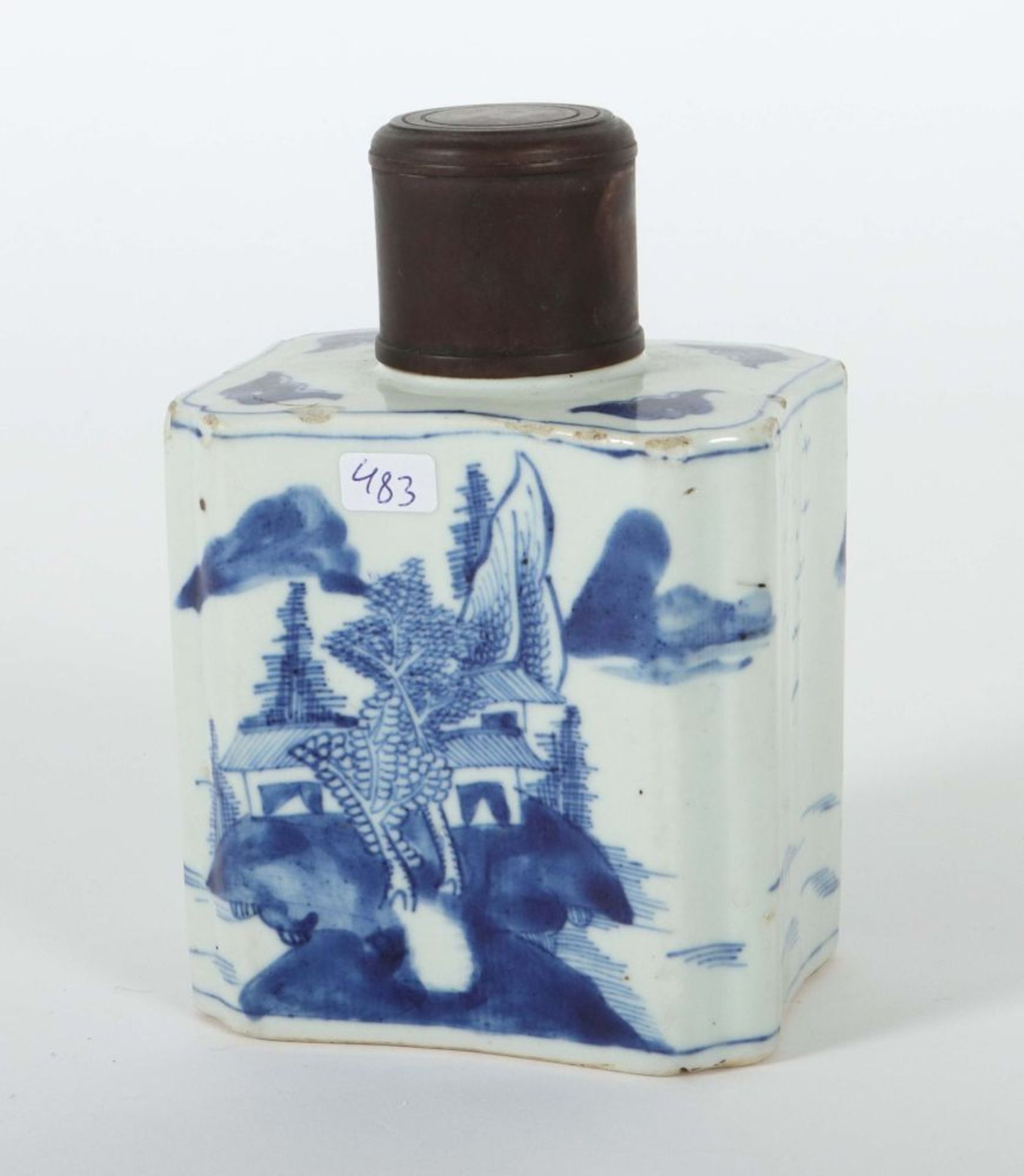 Teedose China, Qing-Dynastie, 19. Jh., - Bild 2 aus 2