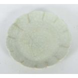 Kleine gelappte Blütenschale China,