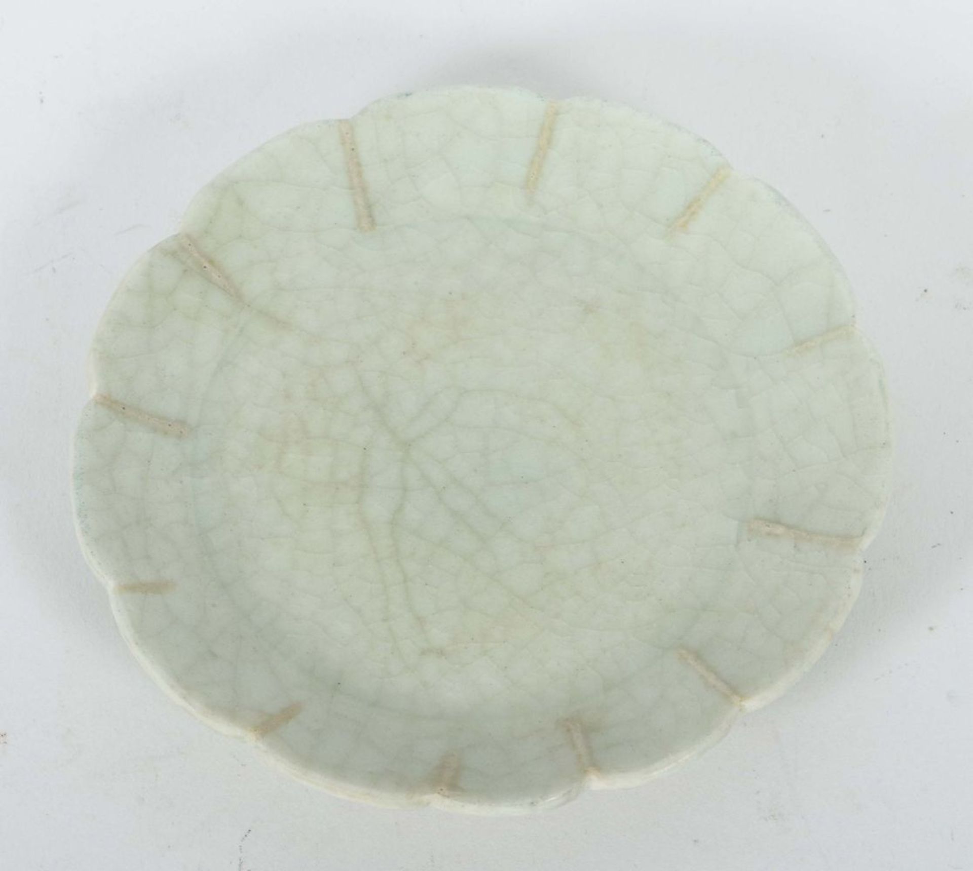 Kleine gelappte Blütenschale China,