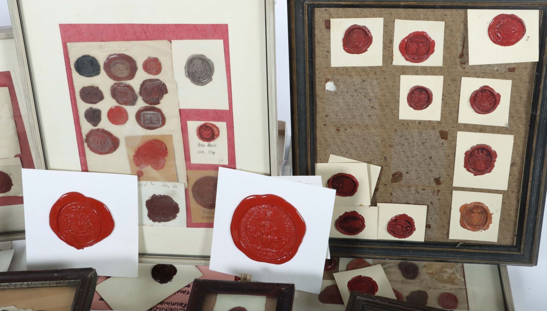 Umfangreiche Siegel-Sammlung ab 17. - Bild 4 aus 5