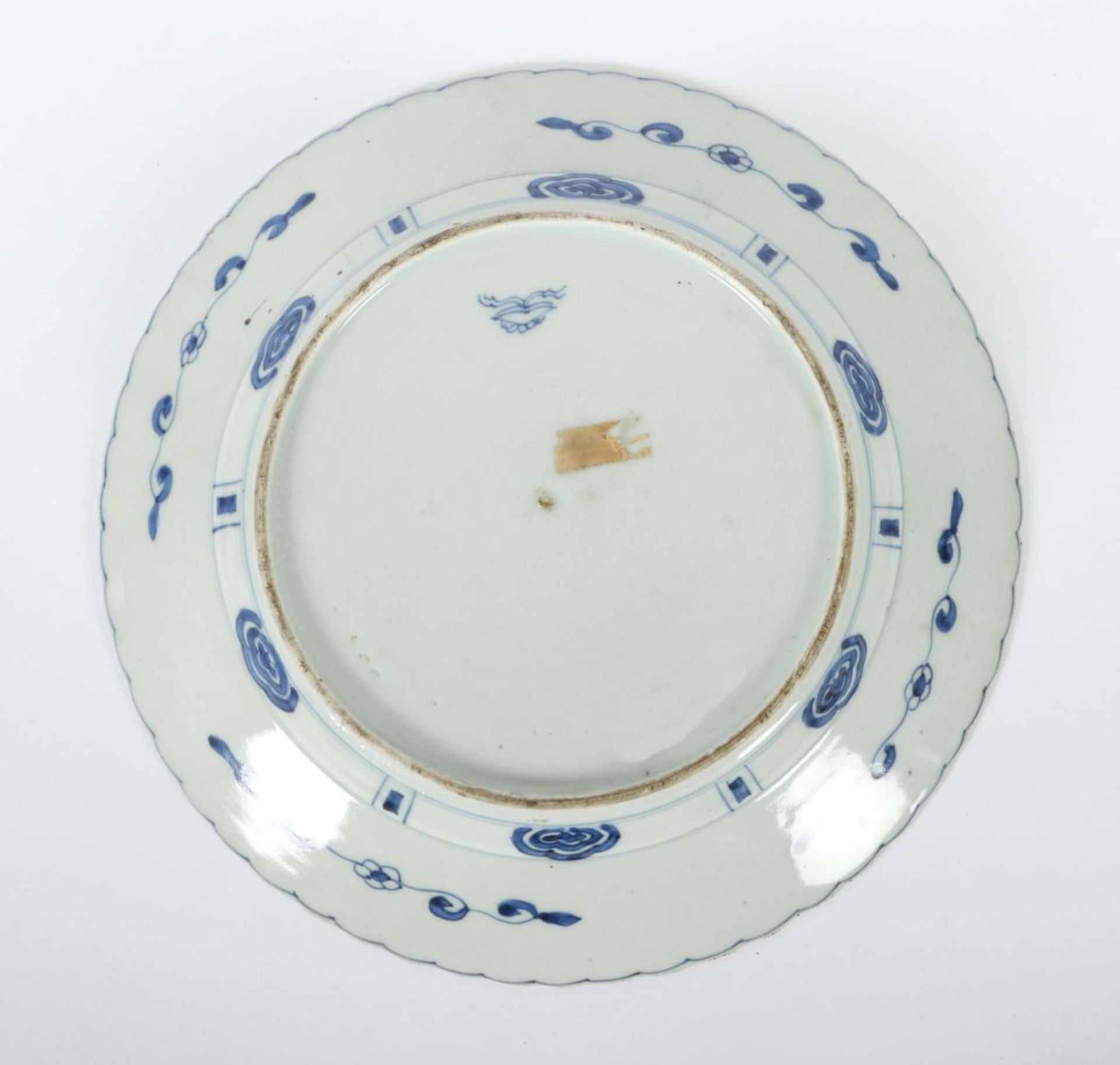 Teller China, Kangxi, 1661 - 1722, - Bild 2 aus 2
