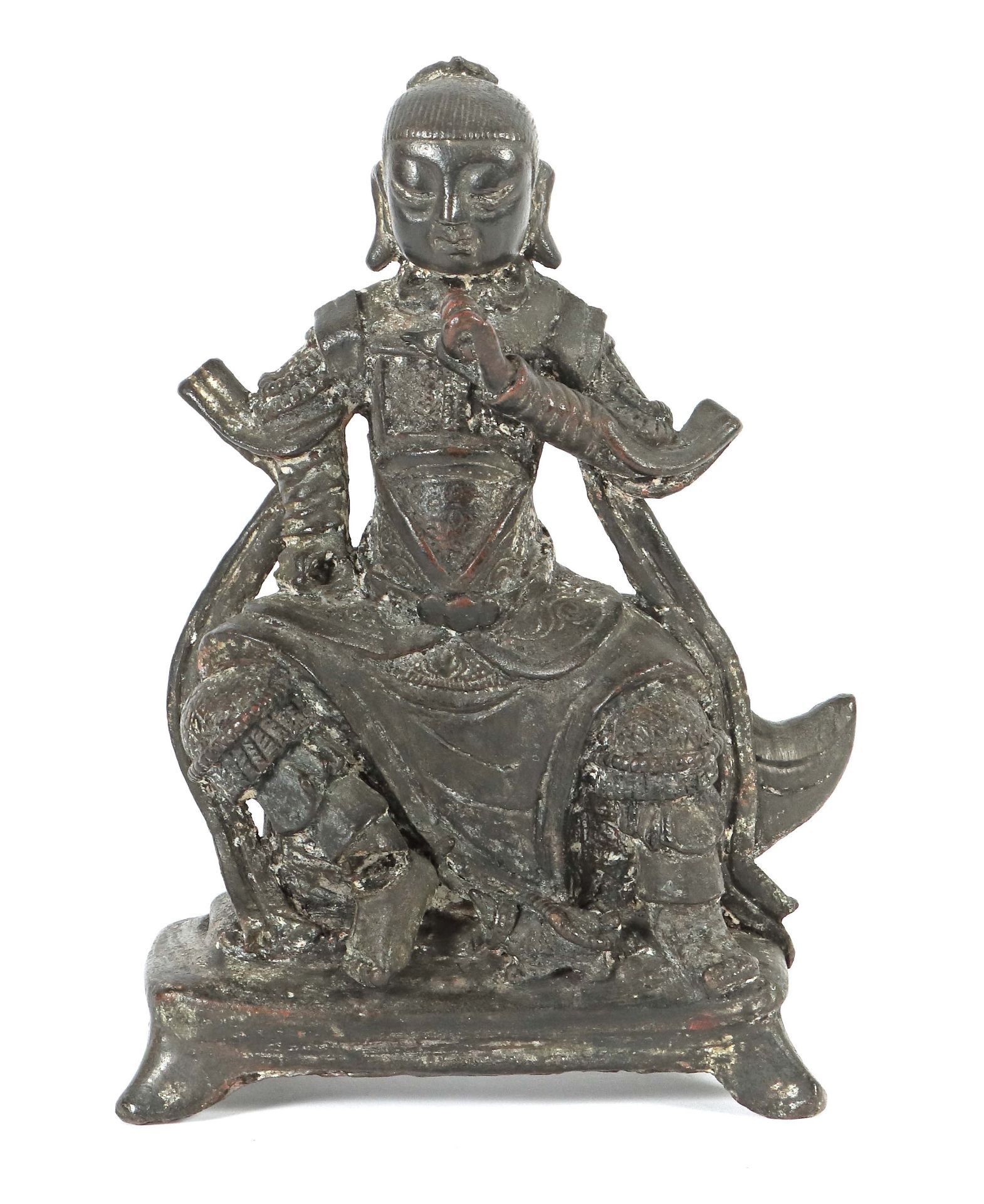 Guanyin China, 16./17. Jh., Bronze,