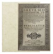 Montanus, Johann Breve, sed