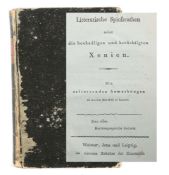 (Jenisch, Daniel) Litterarische