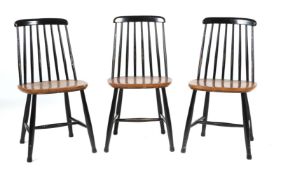 Drei Stühle der Nässjö Stolfabrik