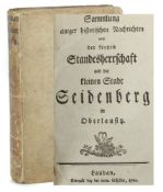 (Kloss, Jacob Gottlieb) Sammlung