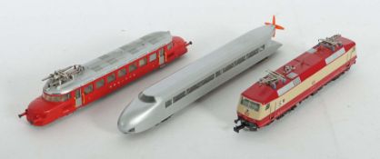 Schienenzeppelin, Triebwgen, E-Lok
